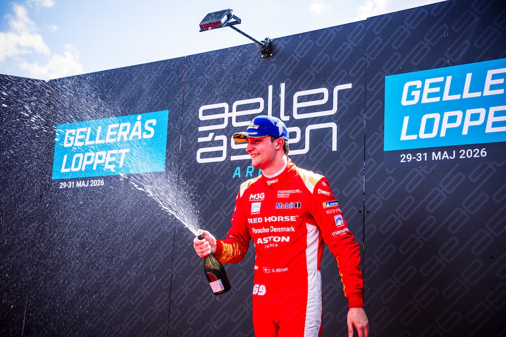 To podier bringer Gustav Krogh tilbage i titelkampen
(Foto: Porsche Carrera Cup Scandinavia)